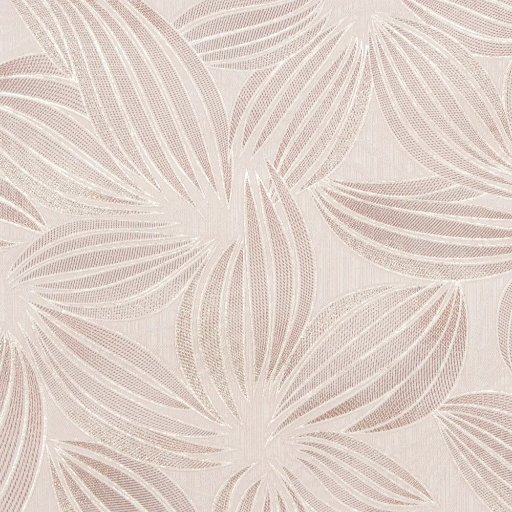 Фото Обои флизелиновые Belvinil Лукреция 1.06 м розово-золотистые цветы на розовом фоне 0420-62 11ЭСБ3Д