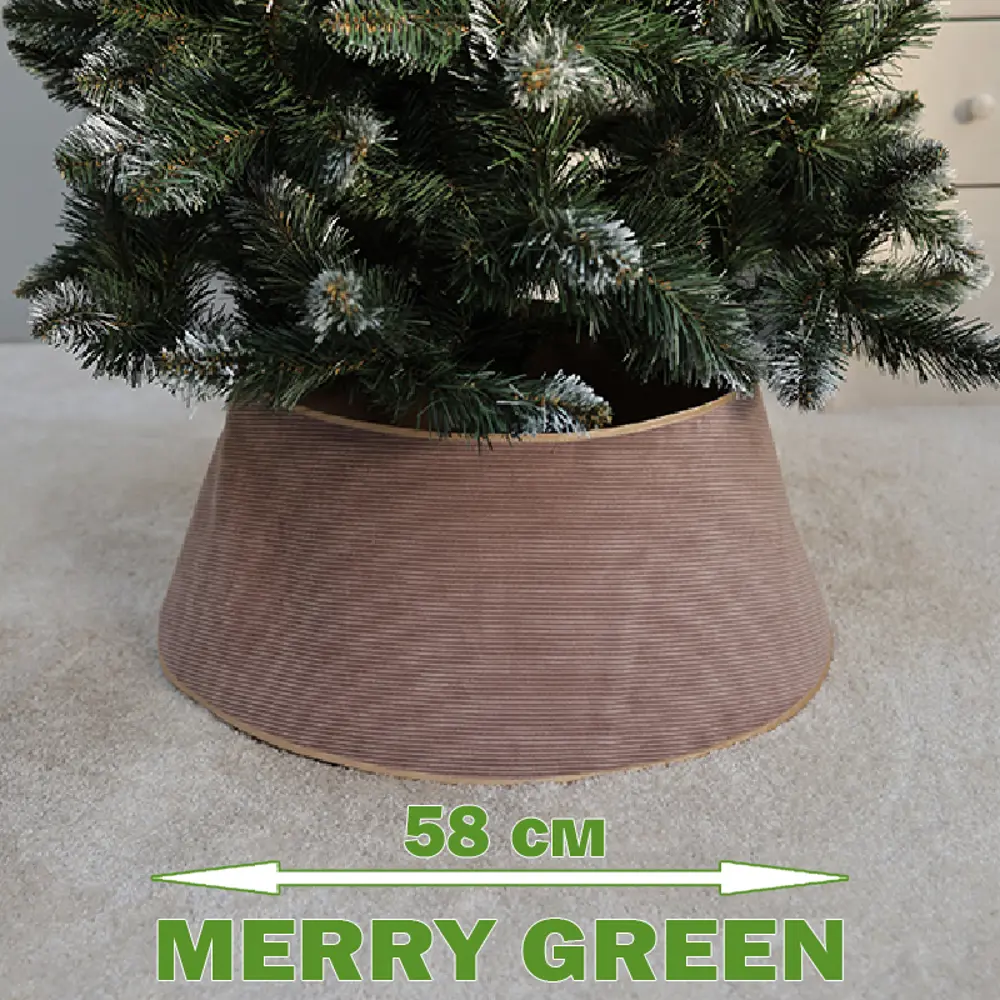 Фото Юбка для елки Merry green Mg24726 ø 58 см Фото Юбка для елки Merry green Mg24726 ø 58 см