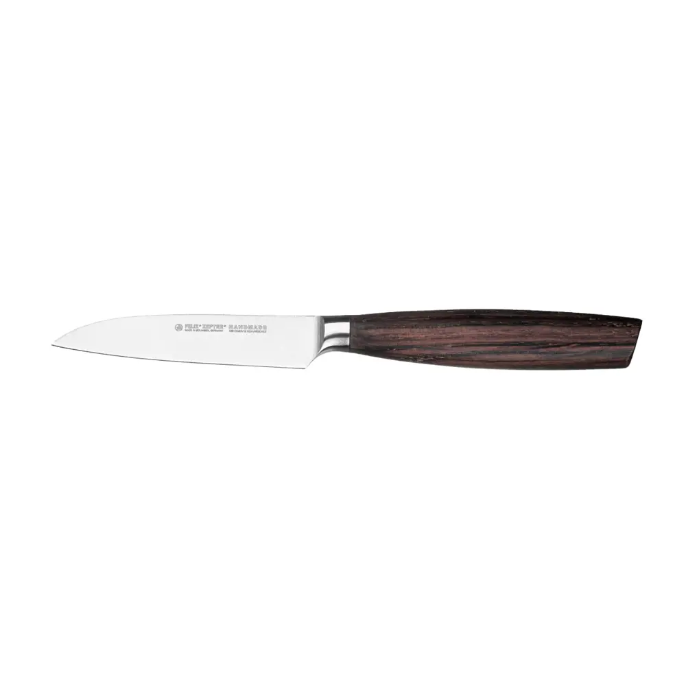 Фото Нож Zepter International Felix Solingen Smoked Oak лезвие 9 см цвет дуб темный Фото Нож Zepter International Felix Solingen Smoked Oak лезвие 9 см цвет дуб темный