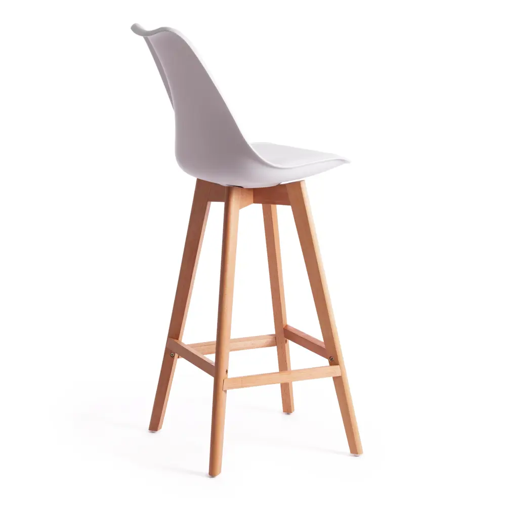 Фото 4 Комплект барных стульев 4 шт Tetchair Tulip bar 57x104x48 см цвет белый Фото 4 Комплект барных стульев 4 шт Tetchair Tulip bar 57x104x48 см цвет белый
