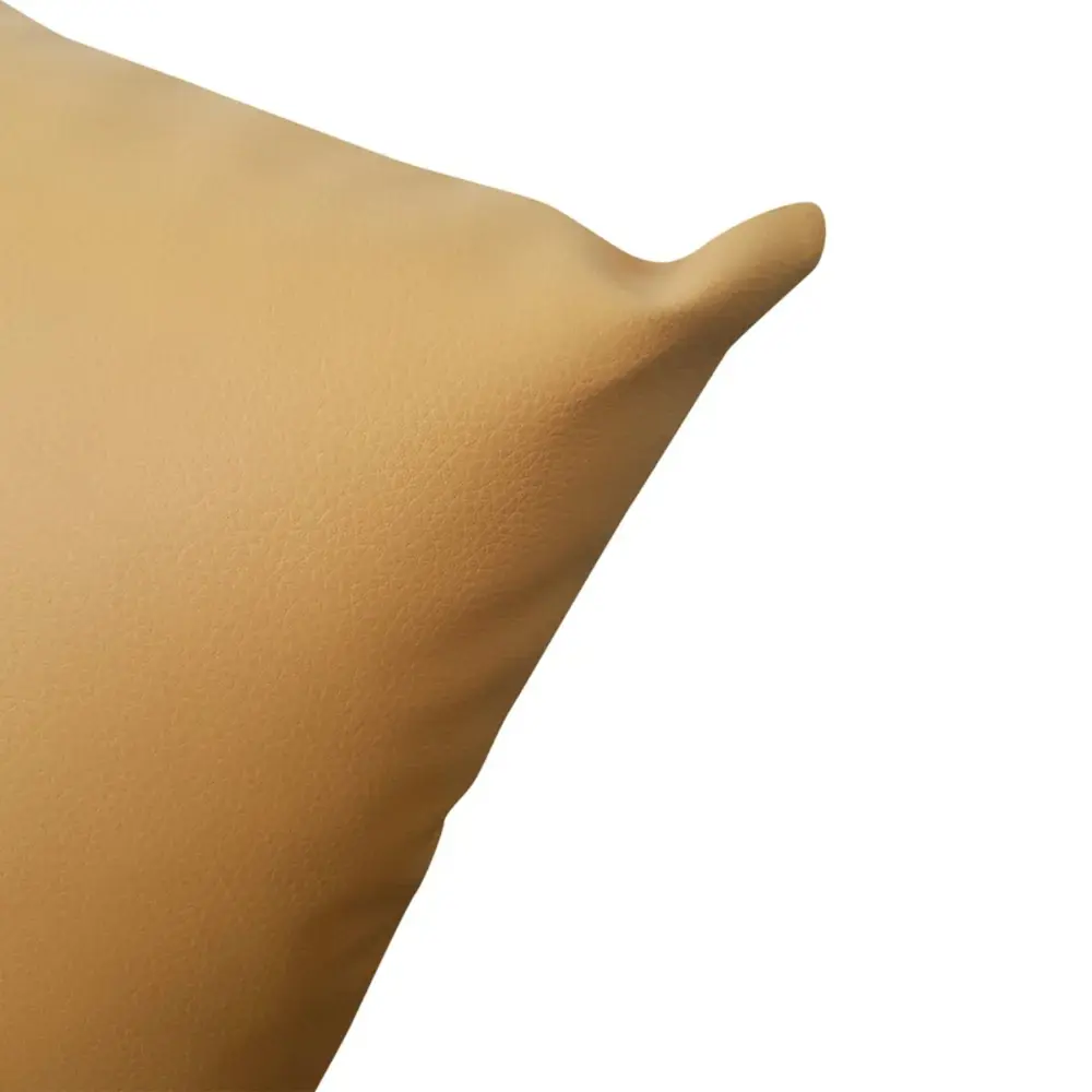 Фото 3 Декоративная подушка Славянский текстиль Leather 5010855/Yellow, 45x45 см цвет желтый Фото 3 Декоративная подушка Славянский текстиль Leather 5010855/Yellow, 45x45 см цвет желтый