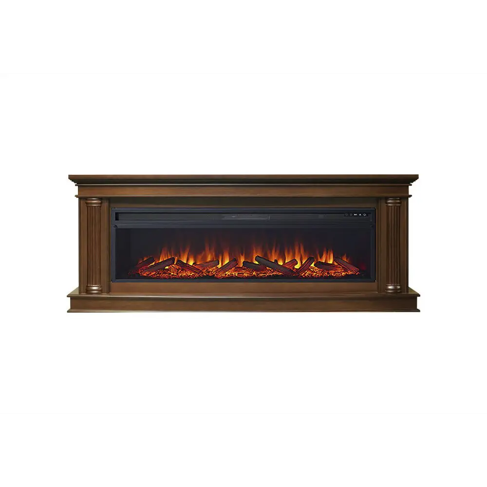 Фото Каминокомплект Royal Flame Rome с очагом Vision 60 1.5 кВт цвет каштановый Фото Каминокомплект Royal Flame Rome с очагом Vision 60 1.5 кВт цвет каштановый