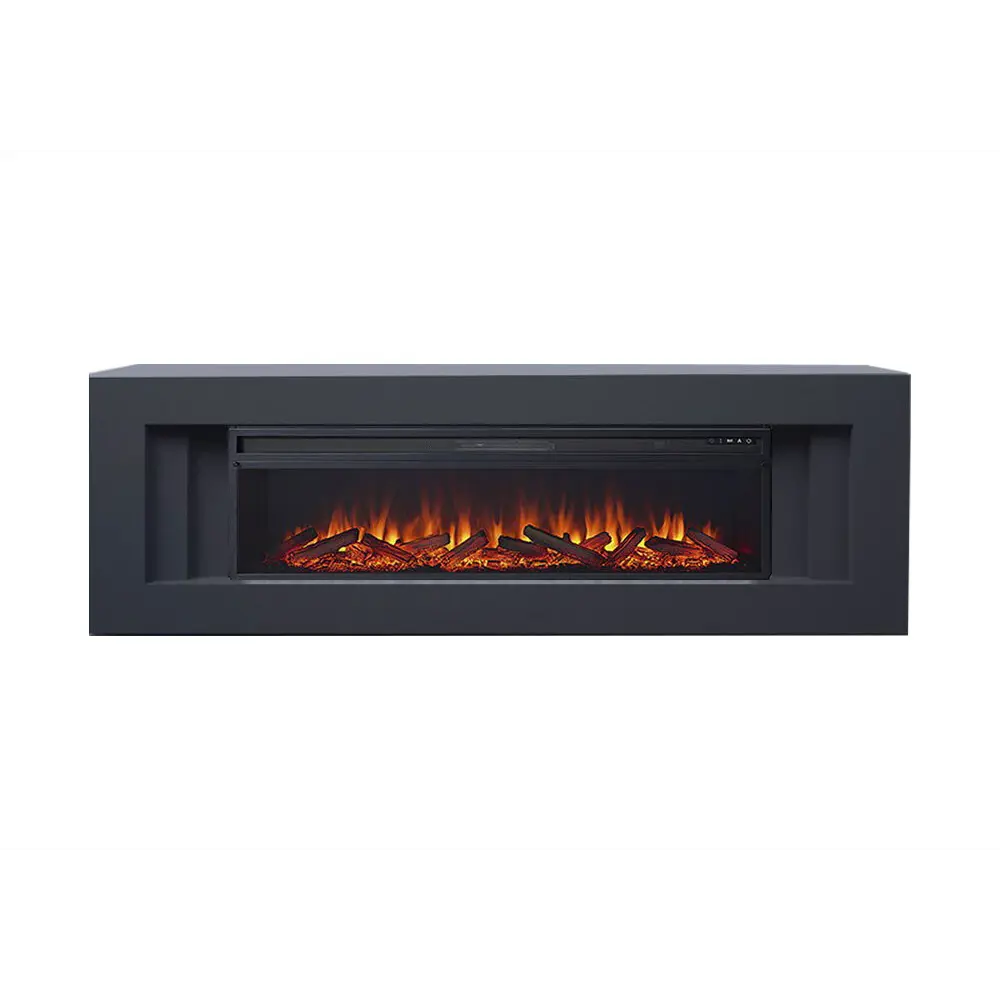 Фото Каминокомплект Royal Flame Line с очагом Vision 60 1.5 кВт цвет графитовый Фото Каминокомплект Royal Flame Line с очагом Vision 60 1.5 кВт цвет графитовый