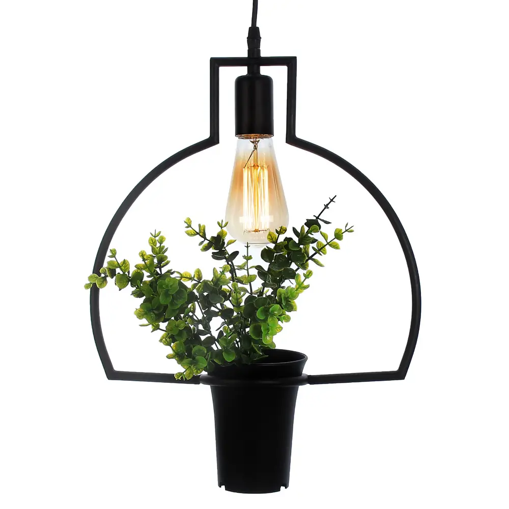 Фото Люстра подвесная BayerLux 2612359, 1 лампа, цвет черный Фото Люстра подвесная BayerLux 2612359, 1 лампа, цвет черный