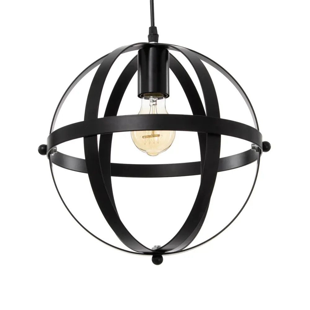 Фото 2 Светильник подвесной BAYERLUX 4494698 Латерна 1 лампа 2 м² цвет черный Фото 2 Светильник подвесной BAYERLUX 4494698 Латерна 1 лампа 2 м² цвет черный