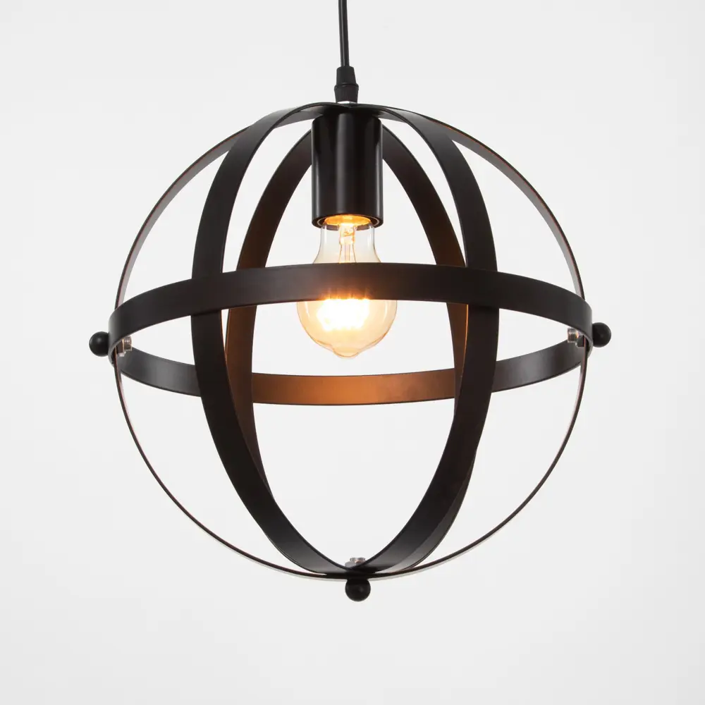 Фото 3 Светильник подвесной BAYERLUX 4494698 Латерна 1 лампа 2 м² цвет черный Фото 3 Светильник подвесной BAYERLUX 4494698 Латерна 1 лампа 2 м² цвет черный