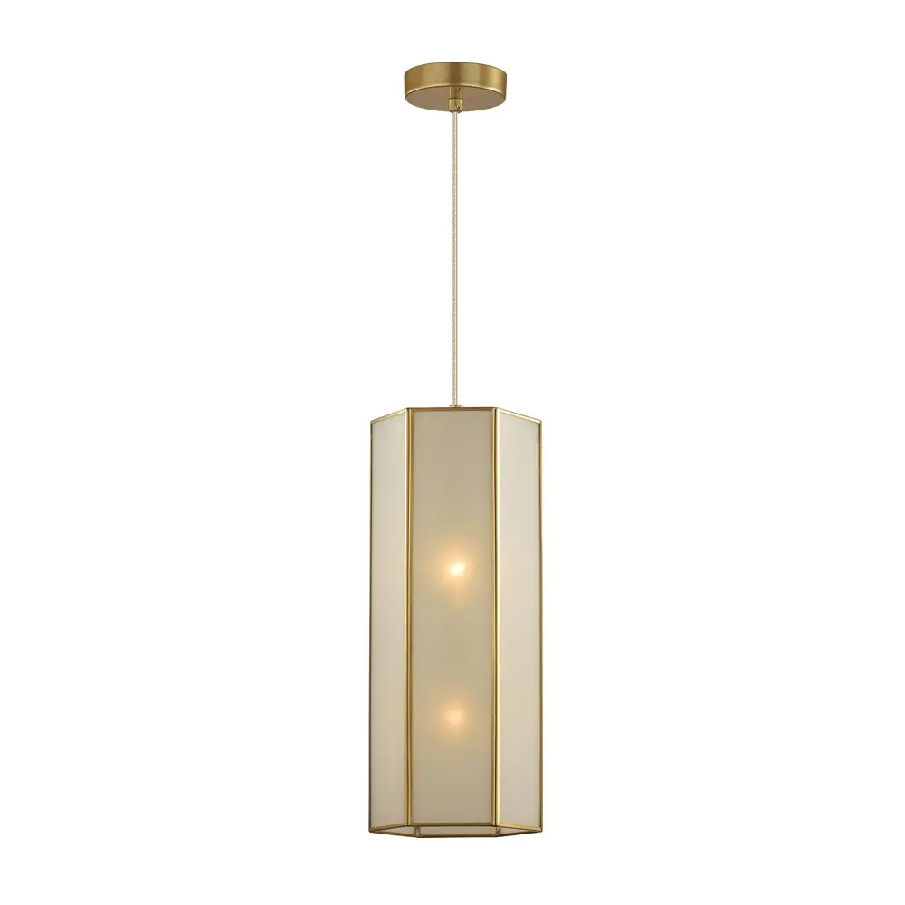 Фото 2 Светильник подвесной Favourite 4120-2p 2 лампы 5 м² цвет желтый