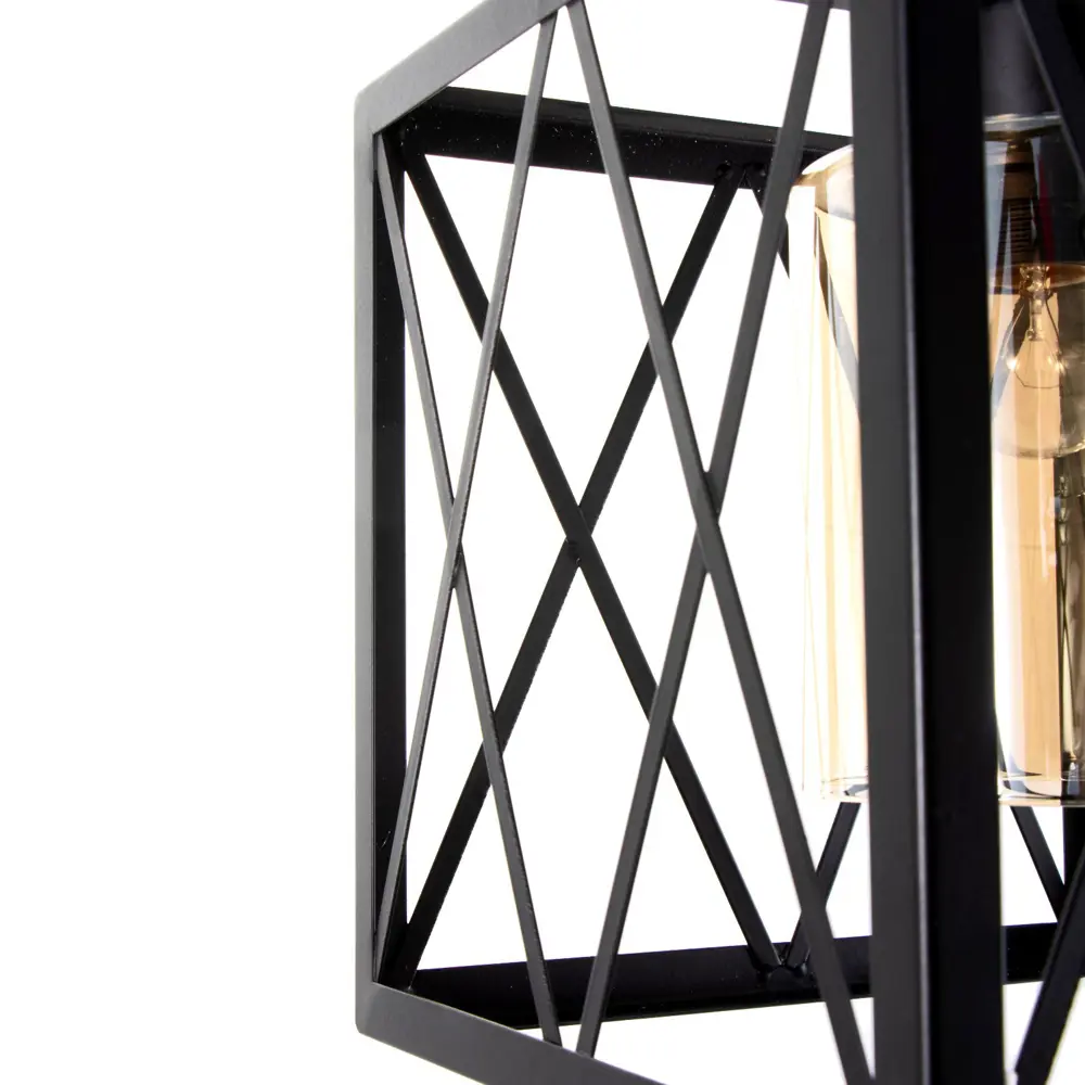 Фото 4 Светильник подвесной BAYERLUX 7557302 Малевич 1 лампа 2 м² цвет черный Фото 4 Светильник подвесной BAYERLUX 7557302 Малевич 1 лампа 2 м² цвет черный