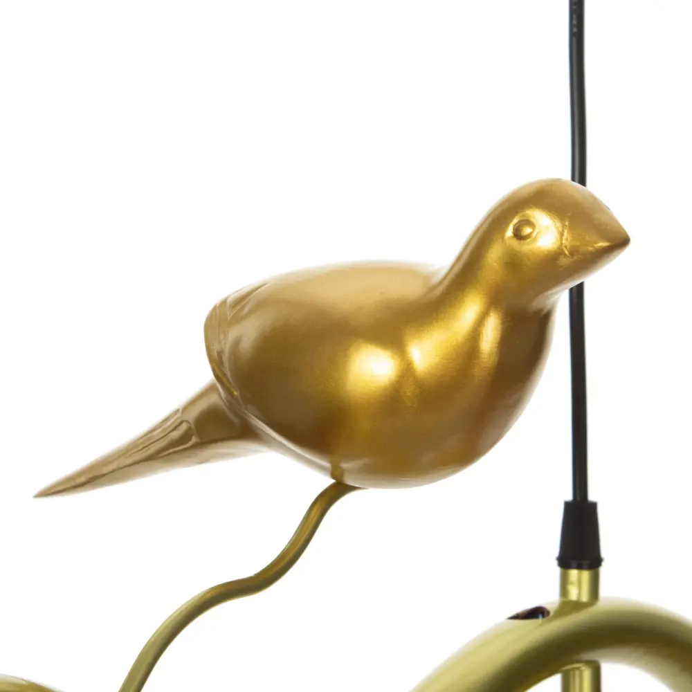 Фото 6 Люстра потолочная BAYERLUX FSNL-374 7517306 4 лампы 8 м² цвет золотой