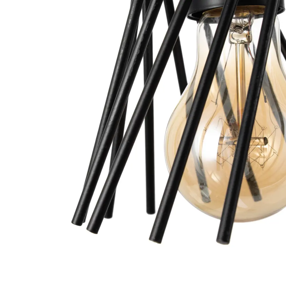 Фото 5 Светильник подвесной BAYERLUX 7557299 Сенча 3 лампы 6 м² цвет черный Фото 5 Светильник подвесной BAYERLUX 7557299 Сенча 3 лампы 6 м² цвет черный