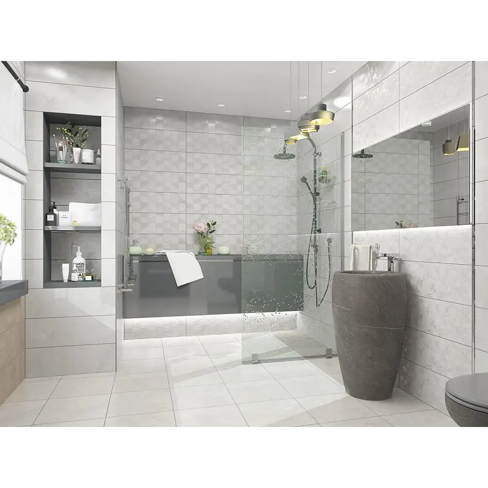 Фото Настенная плитка Kerlife 1270 24x70 см 1.19 м² цвет белый, цена за упаковку Фото Настенная плитка Kerlife 1270 24x70 см 1.19 м² цвет белый, цена за упаковку