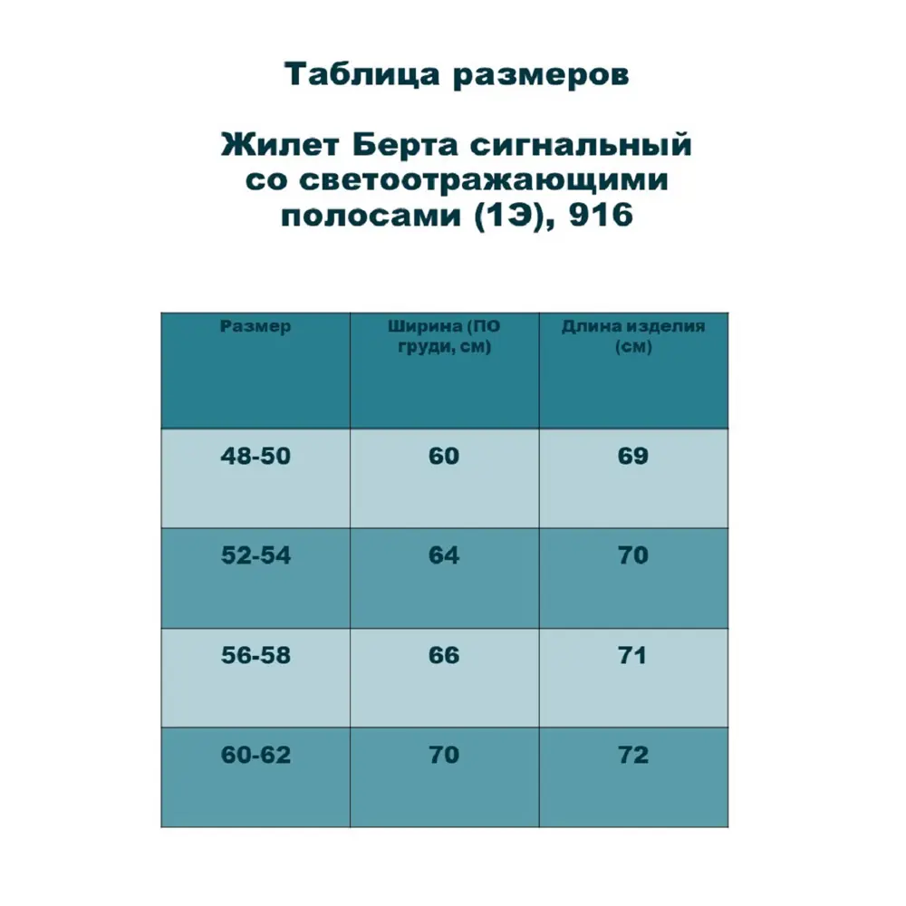 Фото 3 Жилет сигнальный Берта 916о-48-50 цвет оранжевый размер 48-50 Фото 3 Жилет сигнальный Берта 916о-48-50 цвет оранжевый размер 48-50