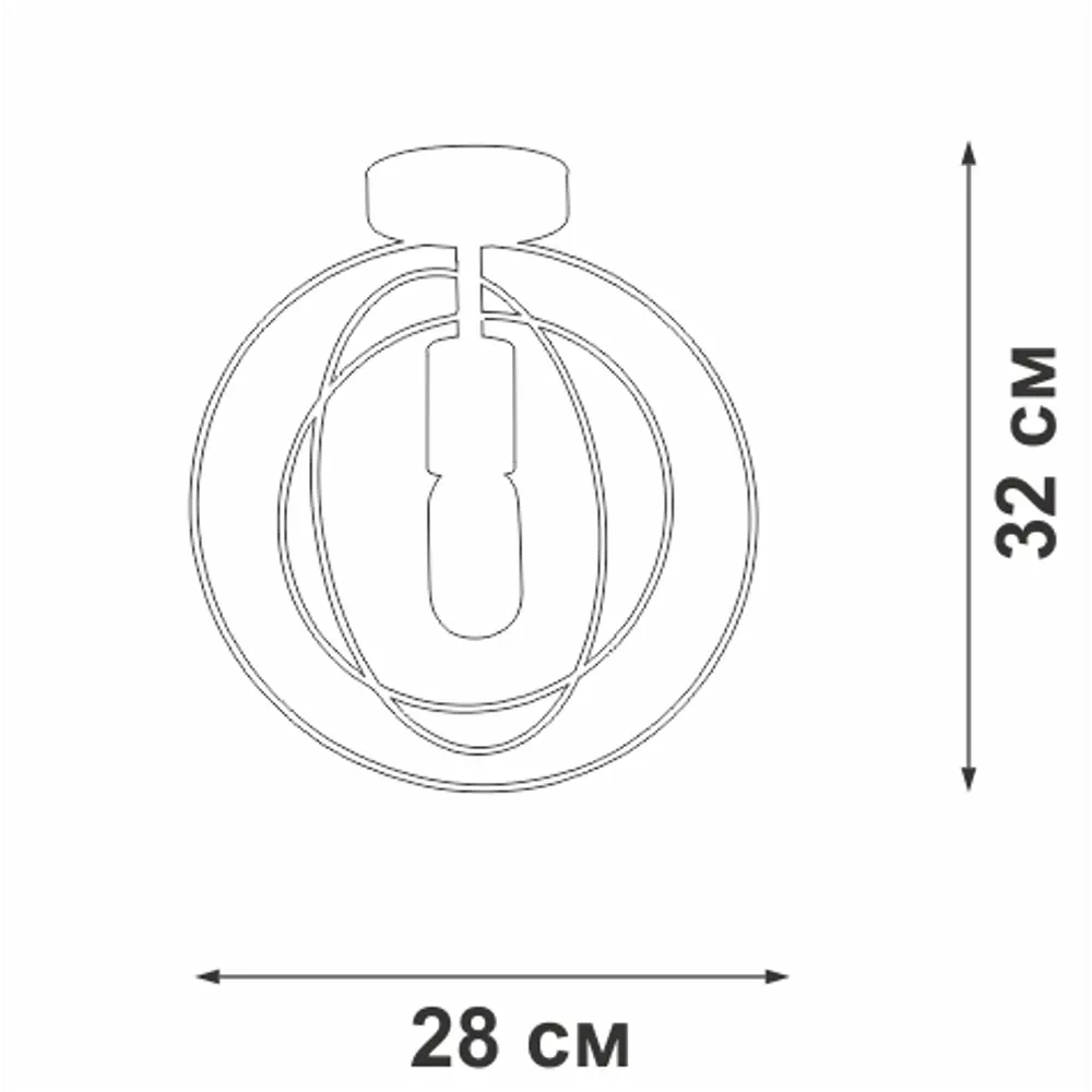 Фото 2 Люстра потолочная Vitaluce V3794-8/1pl 1 лампа 3 м² цвет золото Фото 2 Люстра потолочная Vitaluce V3794-8/1pl 1 лампа 3 м² цвет золото