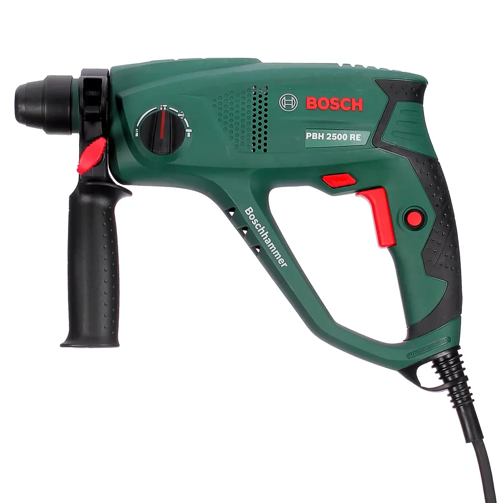 Фото 2 Перфоратор SDS-plus Bosch PBH 2500 RE, 0603344421, 600 Вт, 1.9 Дж Фото 2 Перфоратор SDS-plus Bosch PBH 2500 RE, 0603344421, 600 Вт, 1.9 Дж