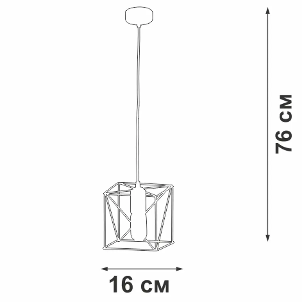 Фото 2 Люстра подвесная VITALUCE V4177-8/1S 1 лампа 3 м² цвет белый Фото 2 Люстра подвесная VITALUCE V4177-8/1S 1 лампа 3 м² цвет белый