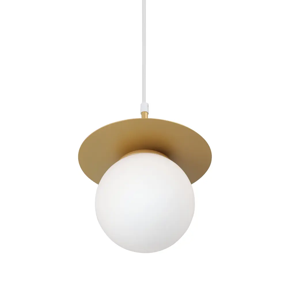 Фото 3 Светильник подвесной VITALUCE V2988-8/1S 1 лампа 3 м² цвет золото Фото 3 Светильник подвесной VITALUCE V2988-8/1S 1 лампа 3 м² цвет золото