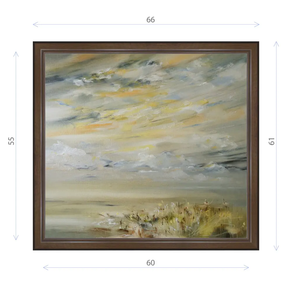 Фото Картина в раме Декор Депо Михаил Харитонов В ожидании радуги E21 61x66 см Фото Картина в раме Декор Депо Михаил Харитонов В ожидании радуги E21 61x66 см