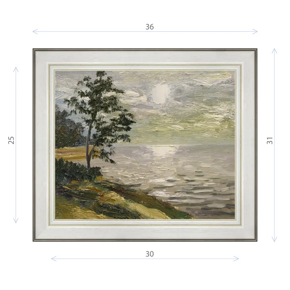 Фото Картина в раме Декор Депо Эдуард Абжинов "Утренний рассвет" E20 31x36 см Фото Картина в раме Декор Депо Эдуард Абжинов "Утренний рассвет" E20 31x36 см