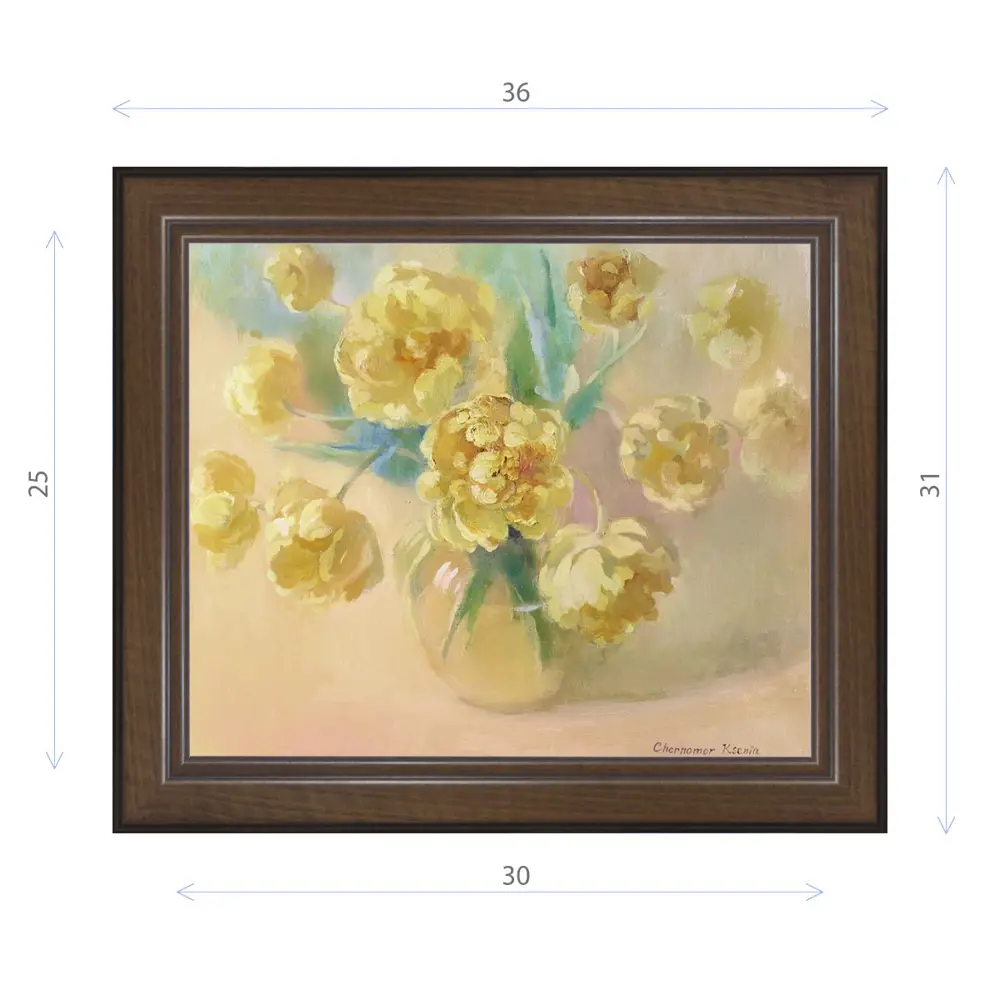 Фото Картина в раме Декор Депо Ксения Черномор "Цветущее солнце" E21 31x36 см Фото Картина в раме Декор Депо Ксения Черномор "Цветущее солнце" E21 31x36 см