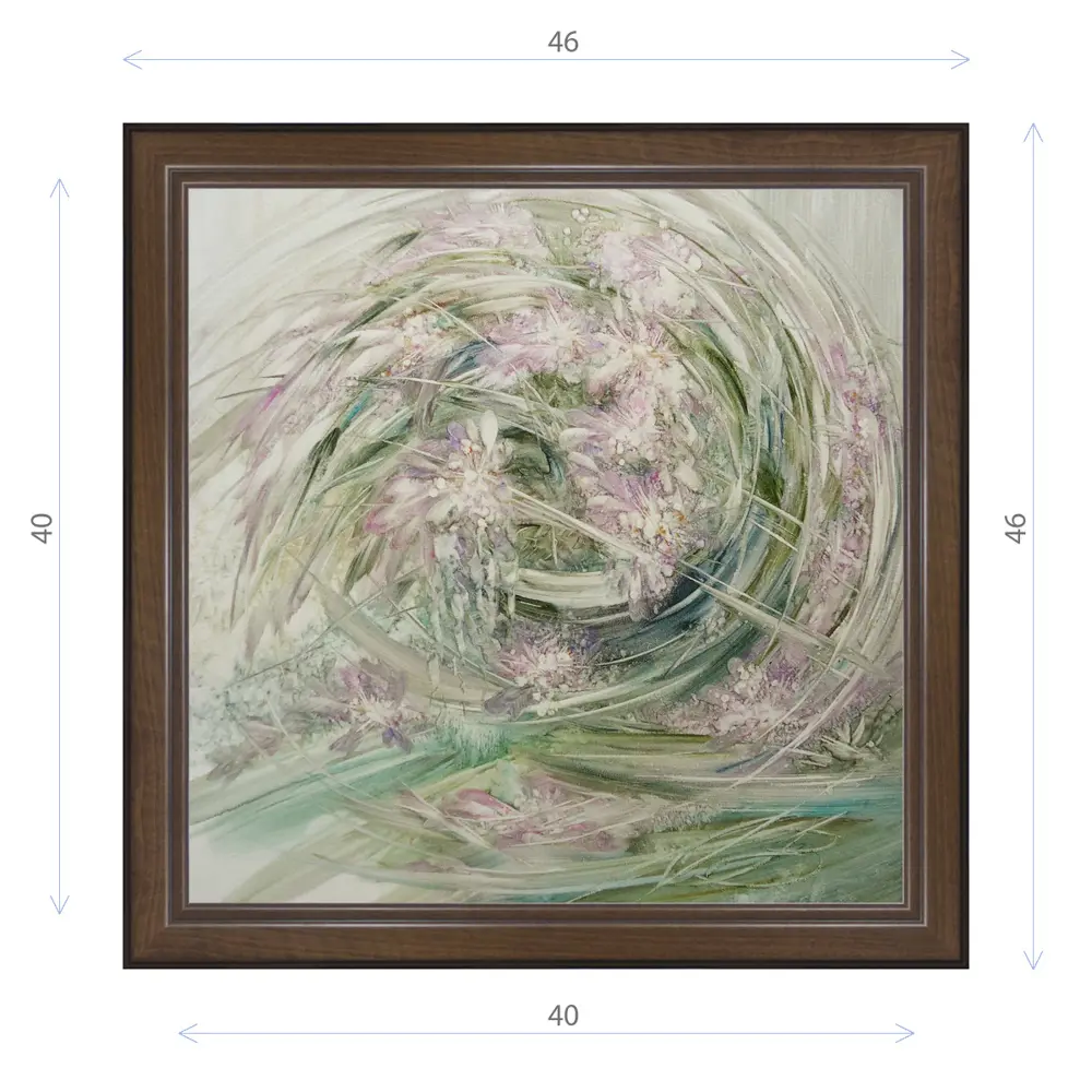 Фото Картина в раме Декор Депо Михаил Харитонов Весенний вальс E21 46x46 см