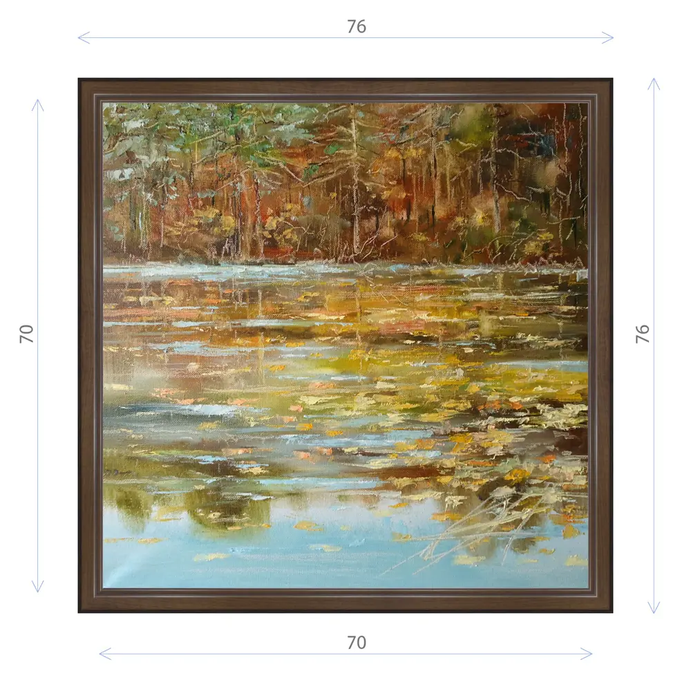 Фото Картина в раме Декор Депо Михаил Харитонов Осенняя рапсодия E21 76x76 см Фото Картина в раме Декор Депо Михаил Харитонов Осенняя рапсодия E21 76x76 см