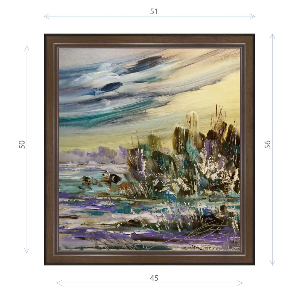 Фото Картина в раме Декор Депо Михаил Харитонов Декабрь E21 56x51 см Фото Картина в раме Декор Депо Михаил Харитонов Декабрь E21 56x51 см