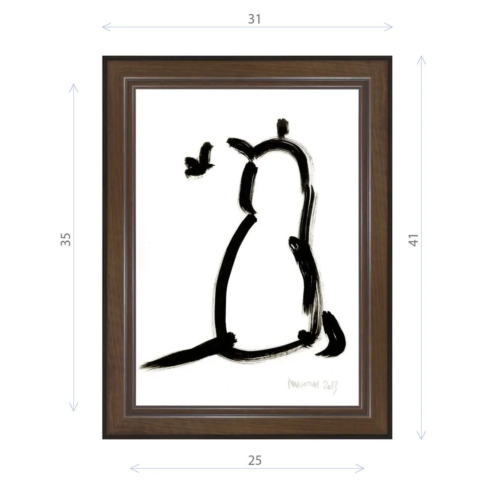 Фото Картина в раме Декор Депо Константин Малютин "Наблюдатель" E21 41x31 см Фото Картина в раме Декор Депо Константин Малютин "Наблюдатель" E21 41x31 см