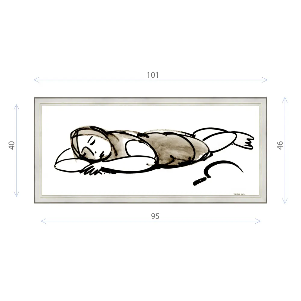 Фото Картина в раме Декор Депо Константин Малютин Колхозница E20 46x101 см Фото Картина в раме Декор Депо Константин Малютин Колхозница E20 46x101 см