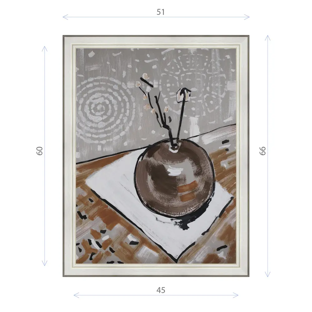 Фото Картина в раме Декор Депо Константин Малютин "Шар Маюко" E20 66x51 см