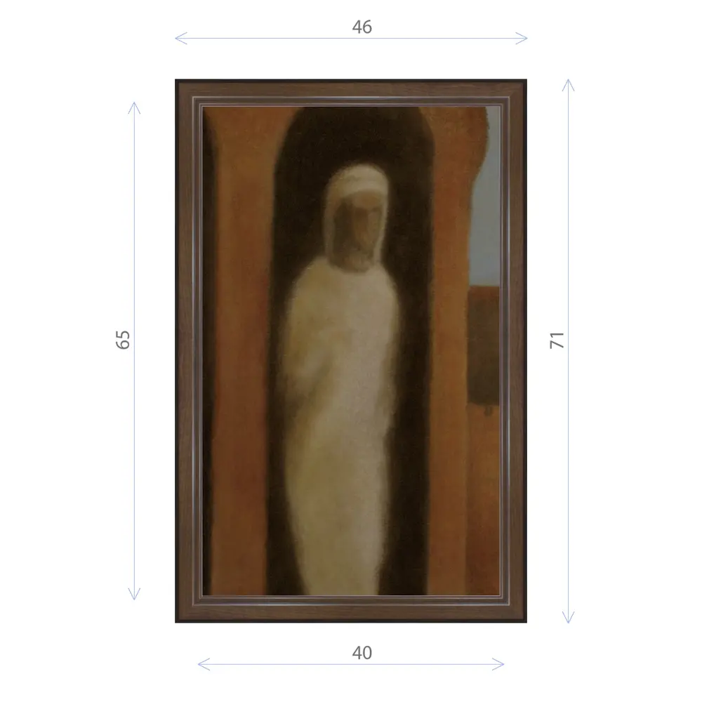 Фото Картина в раме Декор Депо Константин Малютин "Призрак" E21 71x46 см Фото Картина в раме Декор Депо Константин Малютин "Призрак" E21 71x46 см