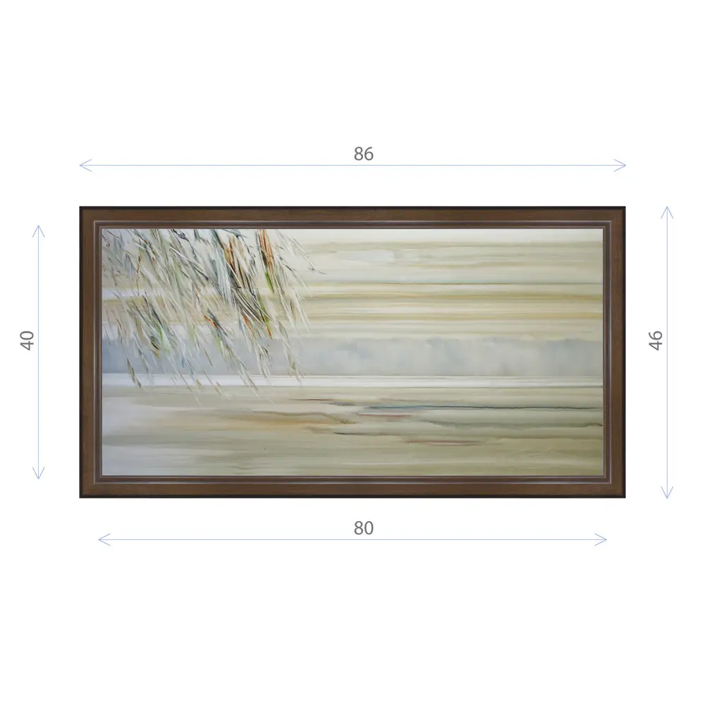 Фото Картина в раме Декор Депо Михаил Харитонов Ива E21 46x86 см Фото Картина в раме Декор Депо Михаил Харитонов Ива E21 46x86 см