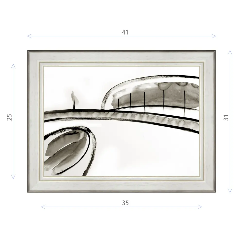 Фото Картина в раме Декор Депо Константин Малютин "Поворот" E20 31x41 см Фото Картина в раме Декор Депо Константин Малютин "Поворот" E20 31x41 см