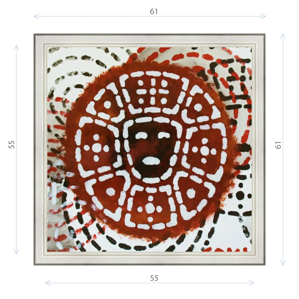 Фото Картина в раме Декор Депо Константин Малютин "Scribens Trabem 21" E20 61x61 см Фото Картина в раме Декор Депо Константин Малютин "Scribens Trabem 21" E20 61x61 см