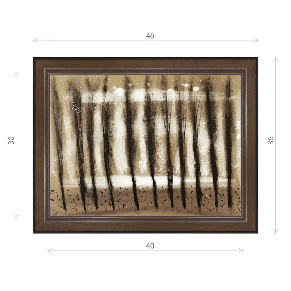 Фото Картина в раме Декор Депо Константин Малютин "Тополя" E21 36x46 см Фото Картина в раме Декор Депо Константин Малютин "Тополя" E21 36x46 см