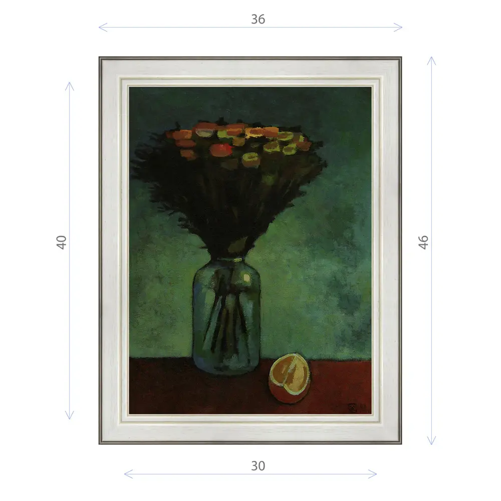 Фото Картина в раме Декор Депо Константин Малютин "Банка с цветами" E20 46x36 см Фото Картина в раме Декор Депо Константин Малютин "Банка с цветами" E20 46x36 см