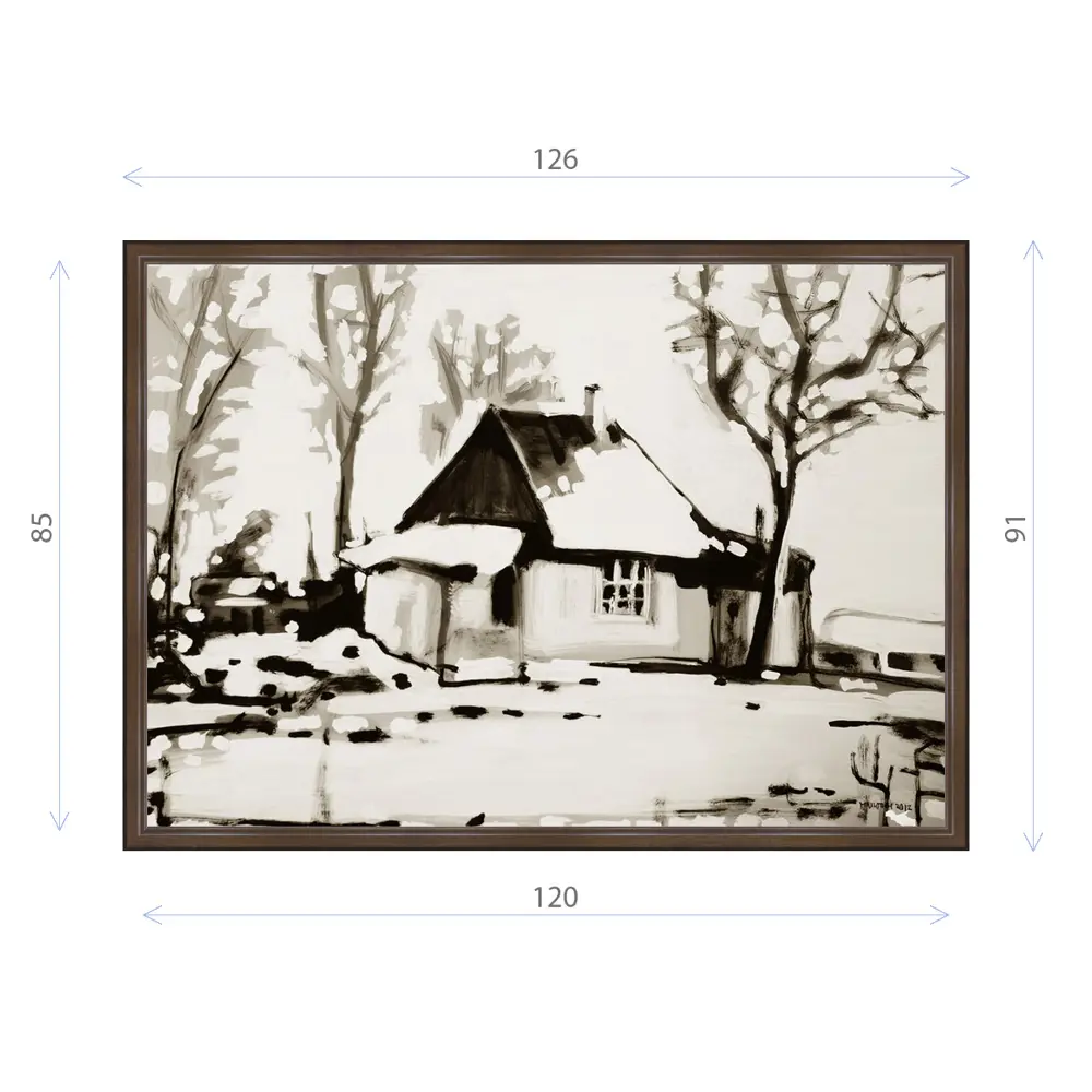 Фото Картина в раме Декор Депо Константин Малютин "Kaarma" E21 91x126 см Фото Картина в раме Декор Депо Константин Малютин "Kaarma" E21 91x126 см