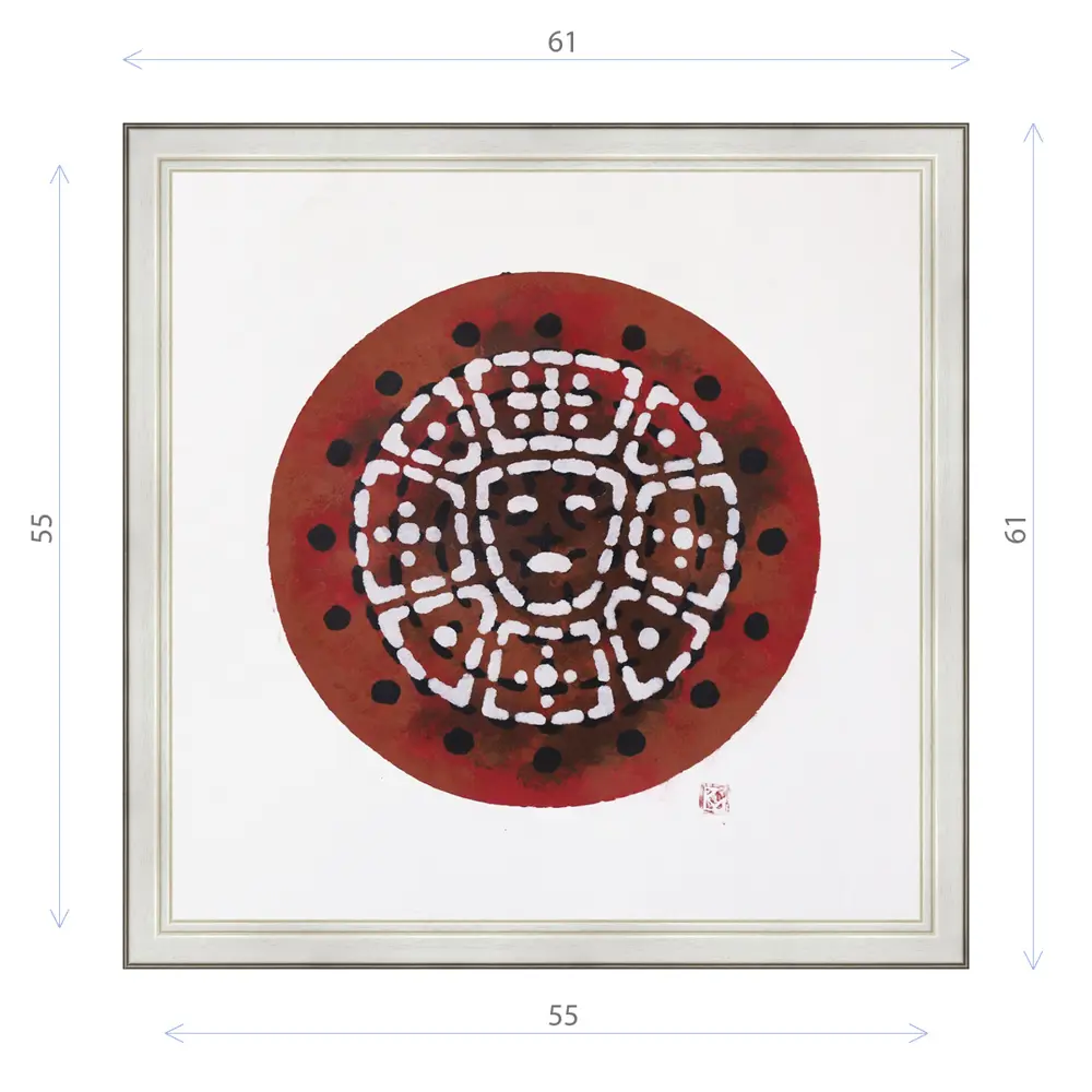 Фото Картина в раме Декор Депо Константин Малютин "Scribens trabem 142" E20 61x61 см Фото Картина в раме Декор Депо Константин Малютин "Scribens trabem 142" E20 61x61 см