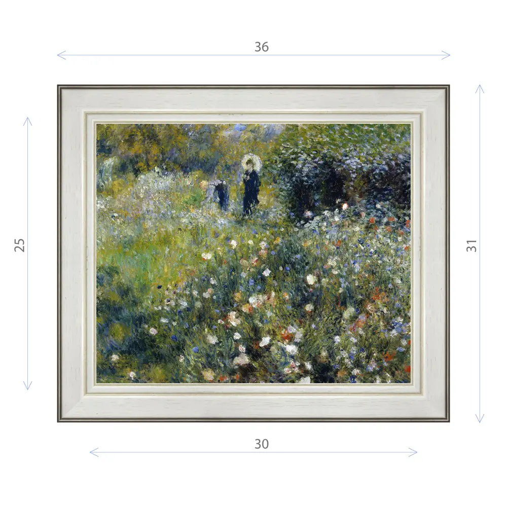 Фото Картина в раме Декор Депо Клод Моне "Женщина с зонтиком в летнем саду" E20 31x36 см Фото Картина в раме Декор Депо Клод Моне "Женщина с зонтиком в летнем саду" E20 31x36 см