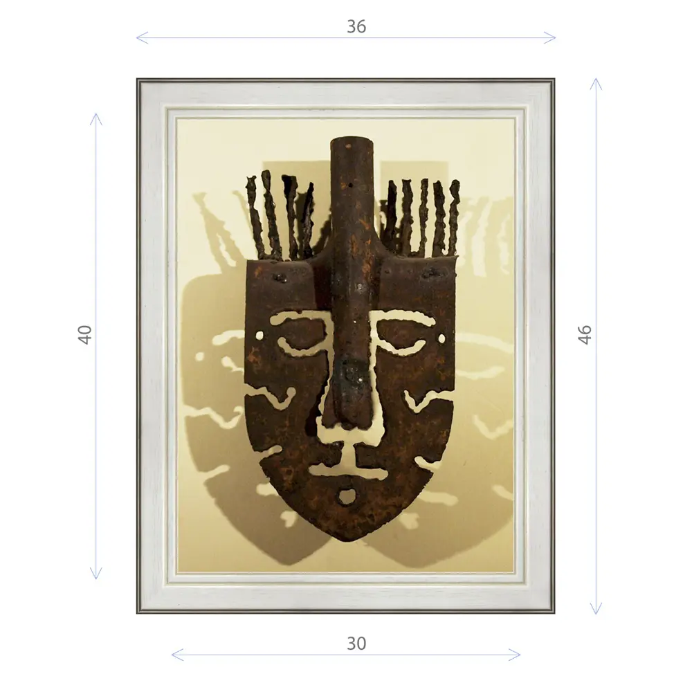 Фото Картина в раме Декор Депо Константин Малютин "Маска 2" E20 46x36 см Фото Картина в раме Декор Депо Константин Малютин "Маска 2" E20 46x36 см