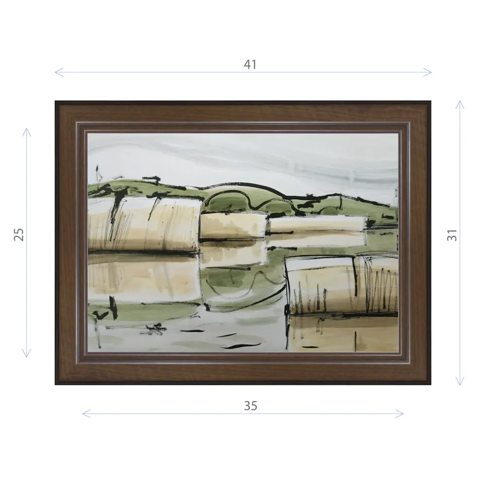 Фото Картина в раме Декор Депо Константин Малютин "Затон" E21 31x41 см Фото Картина в раме Декор Депо Константин Малютин "Затон" E21 31x41 см