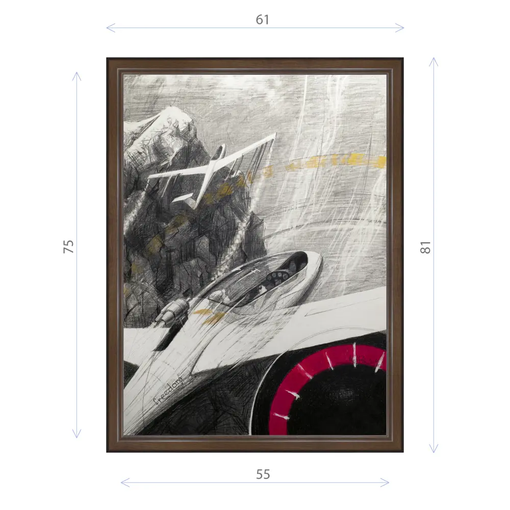 Фото Картина в раме Декор Депо Алексей Макаров "Турбина" E21 81x61 см Фото Картина в раме Декор Депо Алексей Макаров "Турбина" E21 81x61 см