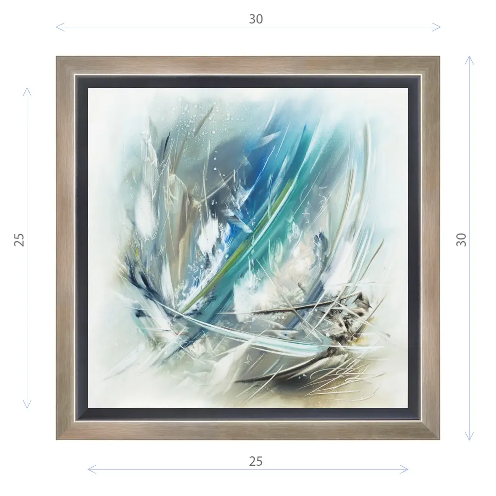 Фото Картина в раме Декор Депо Михаил Харитонов В погоне за ветром 30x30 см