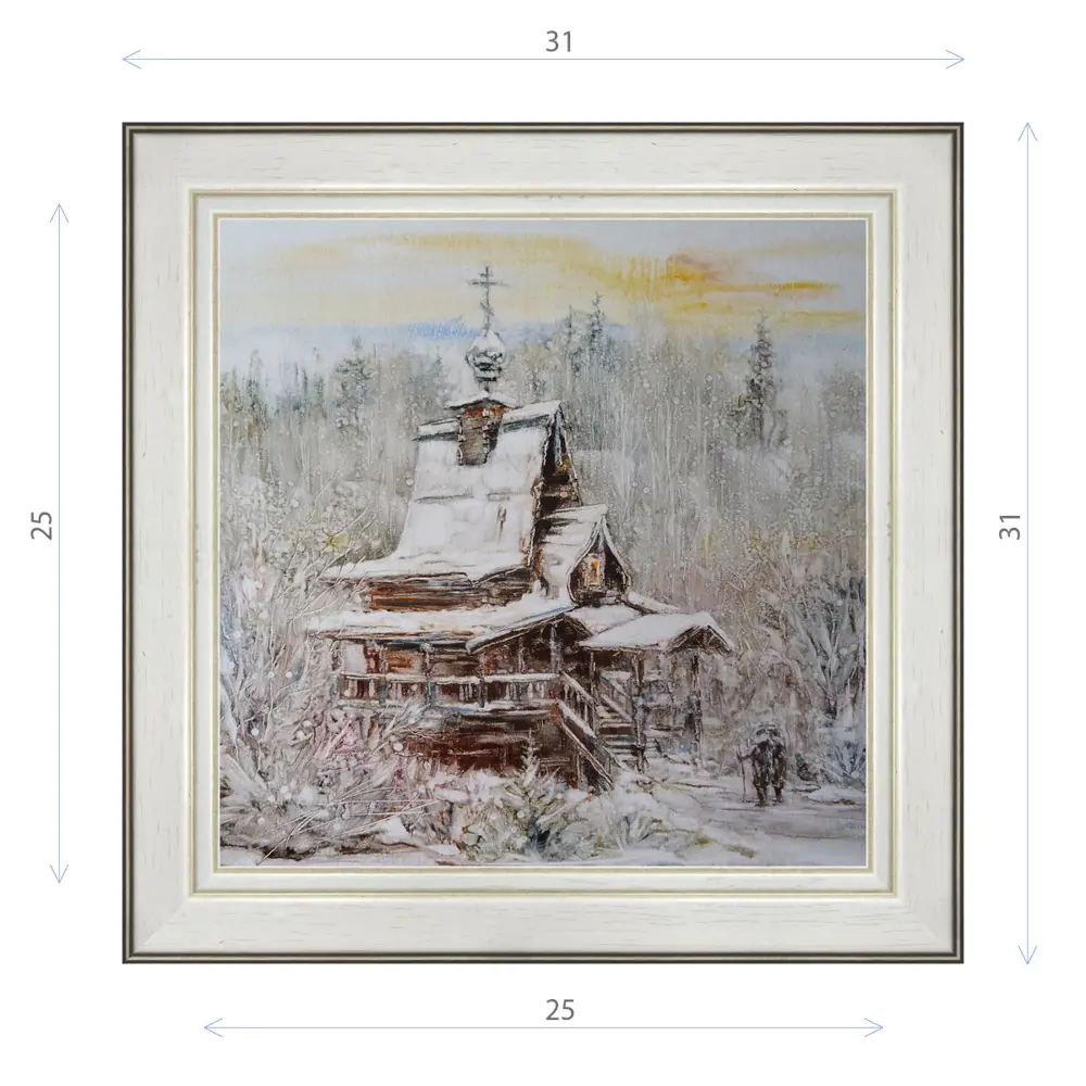 Фото Картина в раме Декор Депо Михаил Харитонов Прихожане E20 31x31 см Фото Картина в раме Декор Депо Михаил Харитонов Прихожане E20 31x31 см
