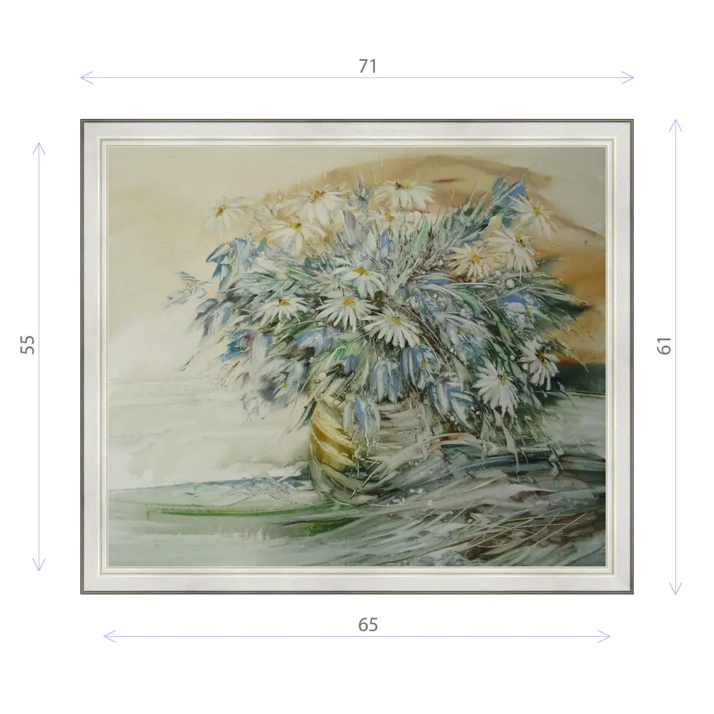 Фото Картина в раме Декор Депо Михаил Харитонов Полевые E20 61x71 см Фото Картина в раме Декор Депо Михаил Харитонов Полевые E20 61x71 см