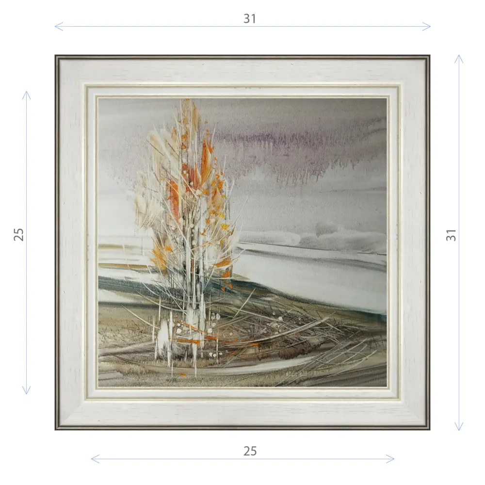 Фото Картина в раме Декор Депо Михаил Харитонов Белая река E20 31x31 см