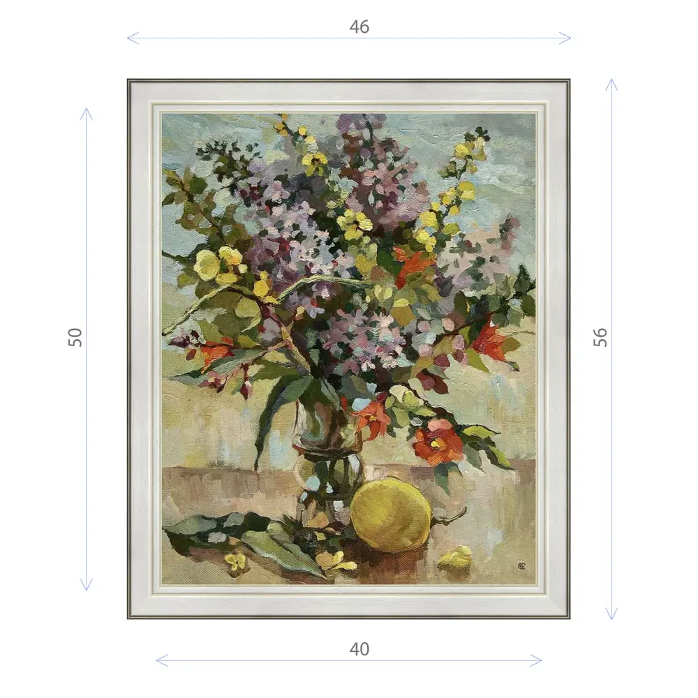 Фото Картина в раме Декор Депо Ксения Черномор "Букет Абхазии" E20 56x46 см Фото Картина в раме Декор Депо Ксения Черномор "Букет Абхазии" E20 56x46 см