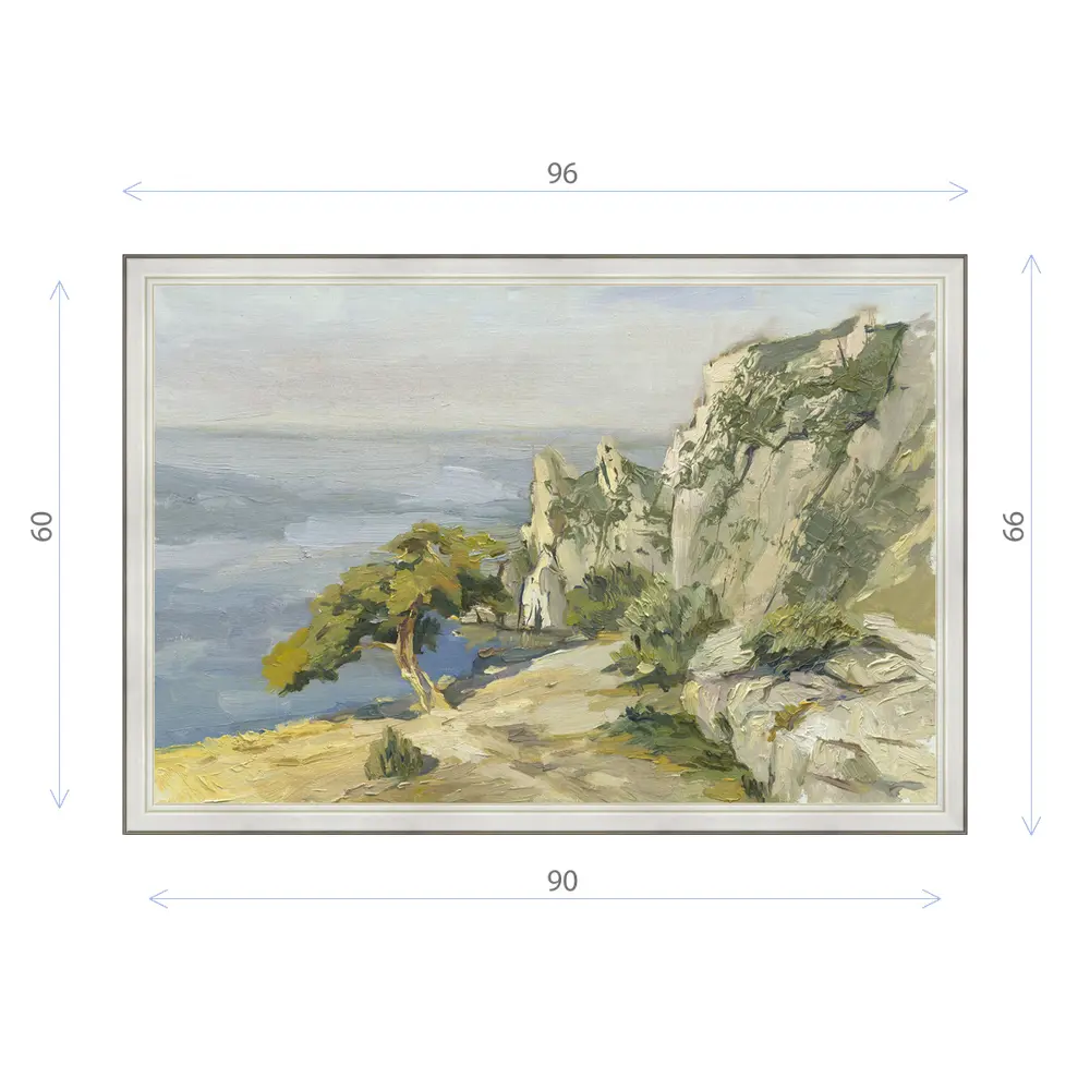 Фото Картина в раме Декор Депо Ксения Черномор "Крым. Новый Свет. Царская Бухта" E20 66x96 см Фото Картина в раме Декор Депо Ксения Черномор "Крым. Новый Свет. Царская Бухта" E20 66x96 см