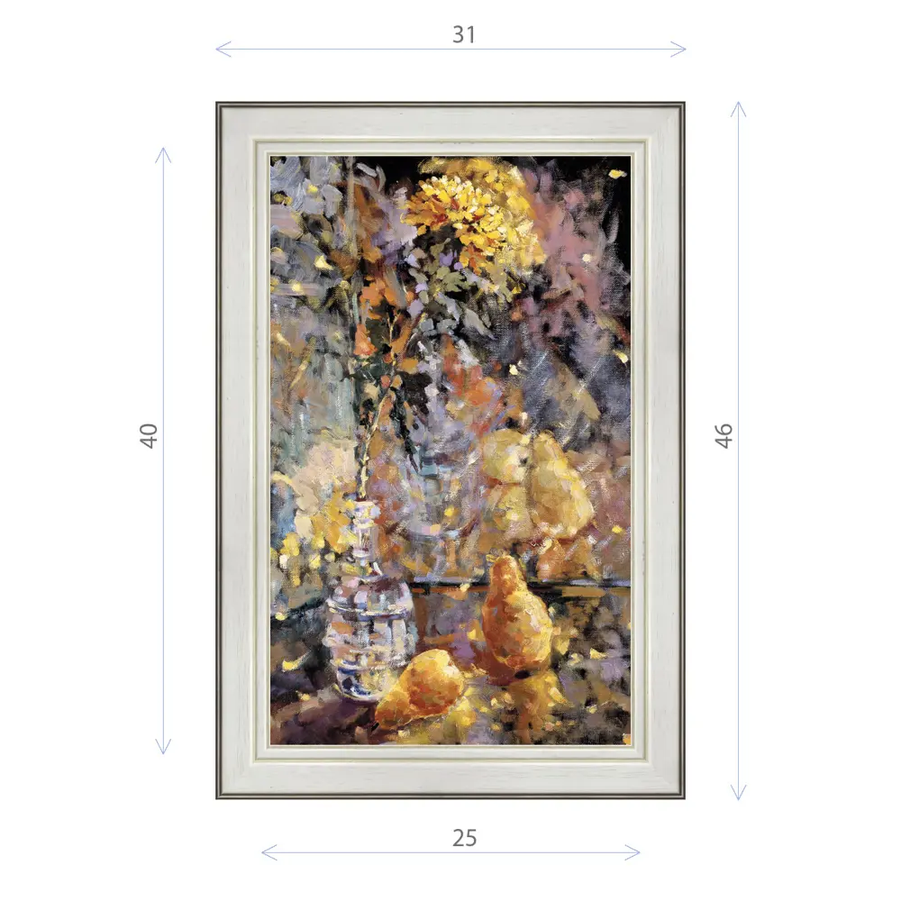 Фото Картина в раме Декор Депо Ксения Черномор "Желтая хризантема" E20 46x31 см Фото Картина в раме Декор Депо Ксения Черномор "Желтая хризантема" E20 46x31 см