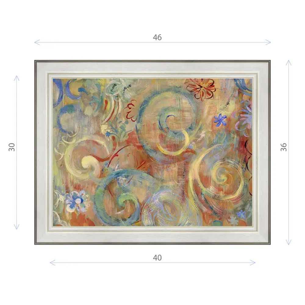 Фото Картина в раме Декор Депо Ксения Черномор "Чудесная поляна" E20 36x46 см Фото Картина в раме Декор Депо Ксения Черномор "Чудесная поляна" E20 36x46 см