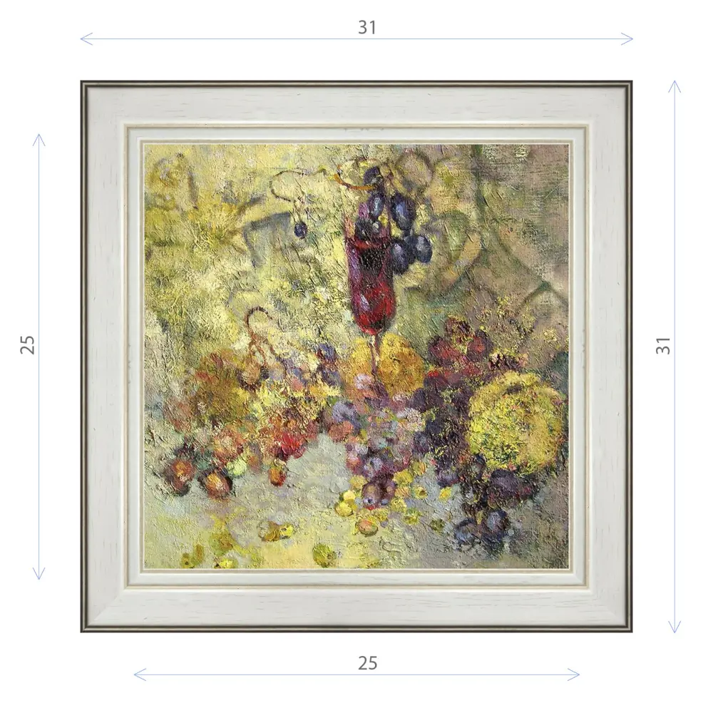 Фото Картина в раме Декор Депо Ксения Черномор "Винная история" E20 31x31 см Фото Картина в раме Декор Депо Ксения Черномор "Винная история" E20 31x31 см